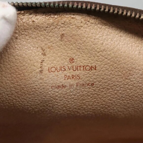 LOUIS VUITTON Monogram Trousse Demi Ronde Cosmetic Pouch - Picture 10 of 15